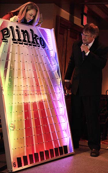 Plinko in action